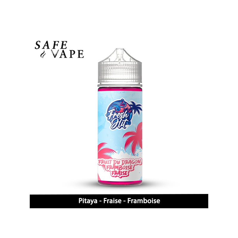 FRUIT DU DRAGON FRAMBOISE FRAISE 100ML - FRESH HIT - 0MG