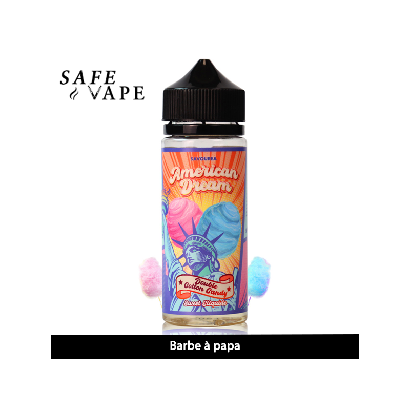 Double Cotton Candy 100ml American Dream Savourea