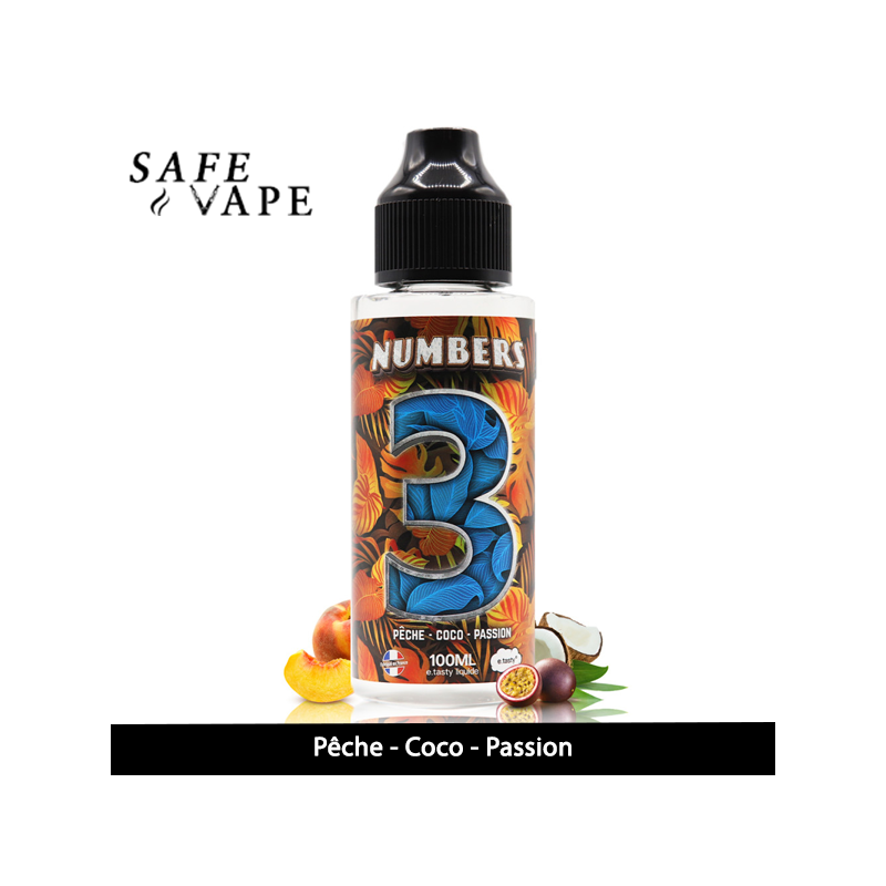 E-liquide Numbers 3 - 100ml - E.Tasty