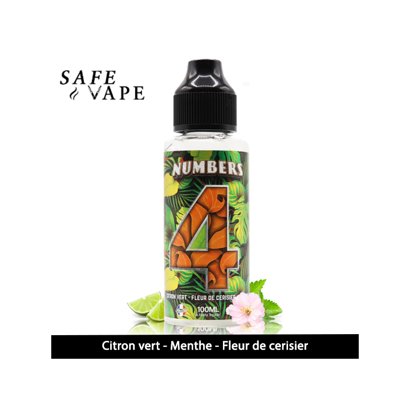 E-liquide Numbers 4 - 100ml - E.Tasty