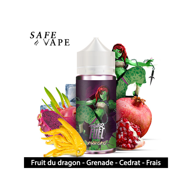 E liquide Kuroko Fighter Fuel 100 ml